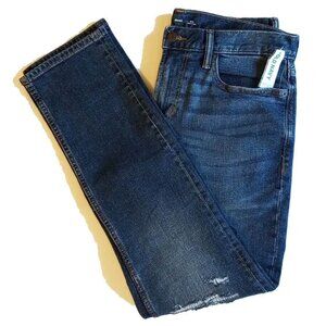 NWT Old Navy Slim Fit Jeans 32x32 34x32 Destroyed Medium Wash